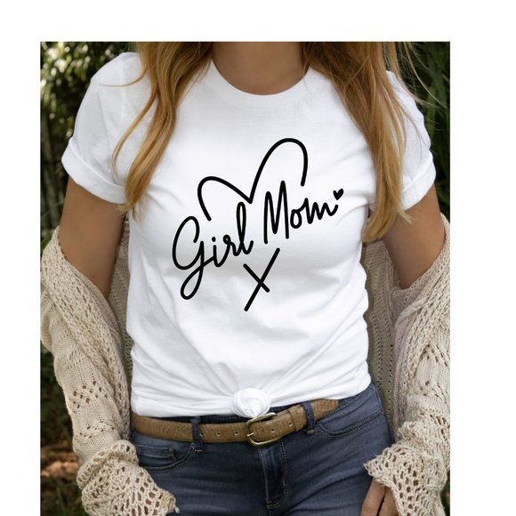 Tops - GIRL MOM GRAPHIC TEE